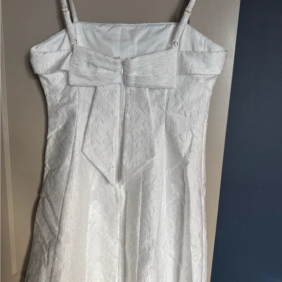 Lilly Pulitzer White Backless Dress
